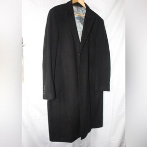 Stylish Black Wool-Cashmere Calvin Klein Coat sophisticated, quality, natural
